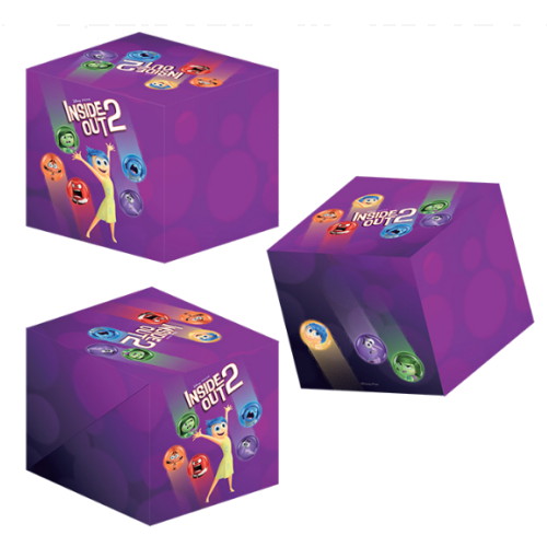 [불명] 인사이드 아웃2 큐브 박스 메모지 세트
