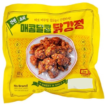 이마트 노브랜드 매콤달콤 <b>닭강정</b> 600g