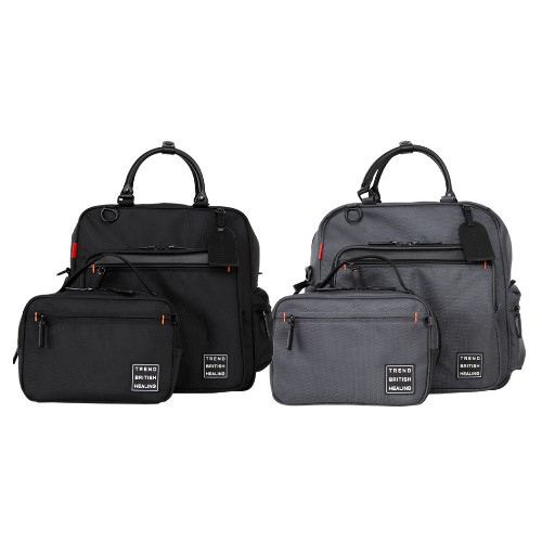 힐크릭 모듈러 멀티 보스턴백 파우치 세트_이미지