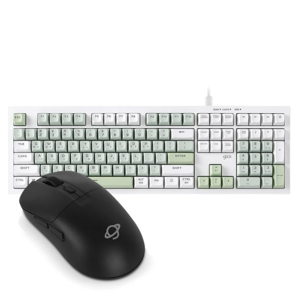 ��Ŭ��Ŀ OPK50 ���Ϸ��� M RGB + OP100 ���� Ű���� ������ ���콺 ��Ʈ