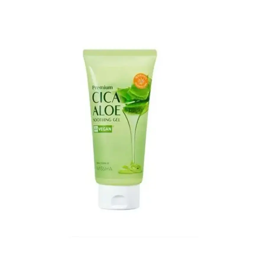 미샤 프리미엄 시카 알로에 수딩젤 튜브형 300ml (5개)_이미지