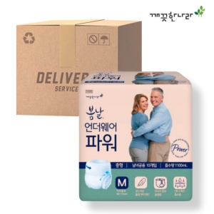깨끗한나라 봄날 언더웨어 파워 중형 10매 4팩 40매_이미지