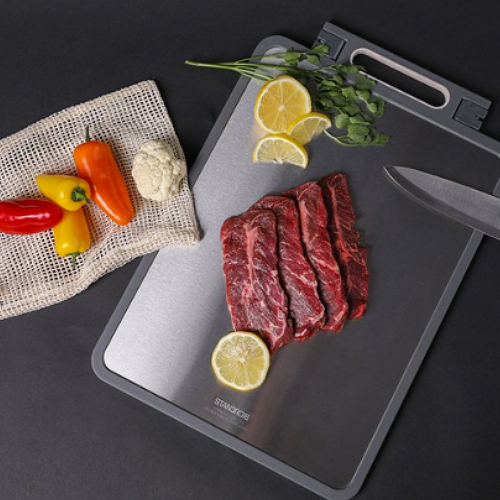 ㅤ스탠서드 16 스테인리스 316 양면도마 (41x31cm)_이미지