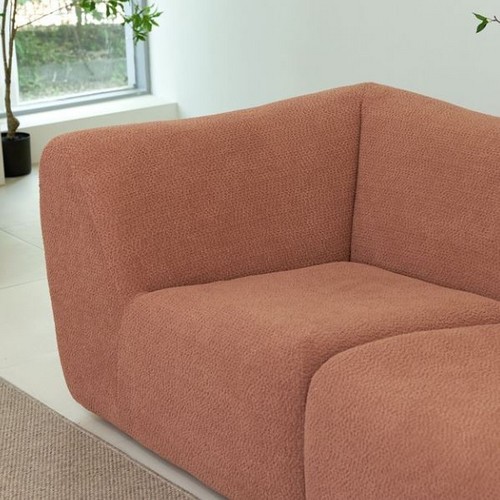 버즈가구 코사 모듈 카우치형 풀커버 워셔블 패브릭 소파 4인용_이미지