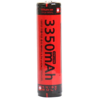 스위스볼트 리튬이온 <b>18650</b> 배터리 3350mAh (벌크)