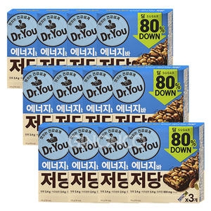 오리온 에너지바 저당 50g 3개입 (12개)