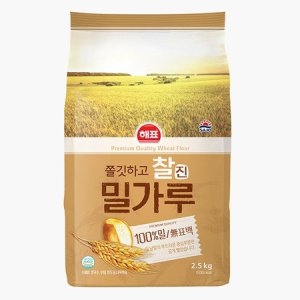 찰진밀가루 2.5kg 3개