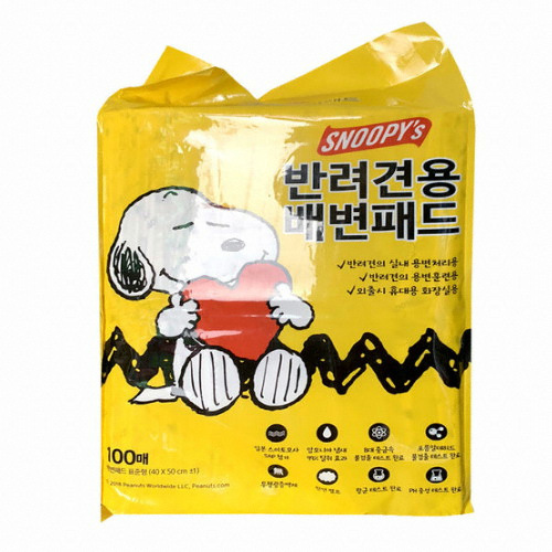코스트코 ㅤ스누피 애견용 배변패드 100매 (1개)_이미지