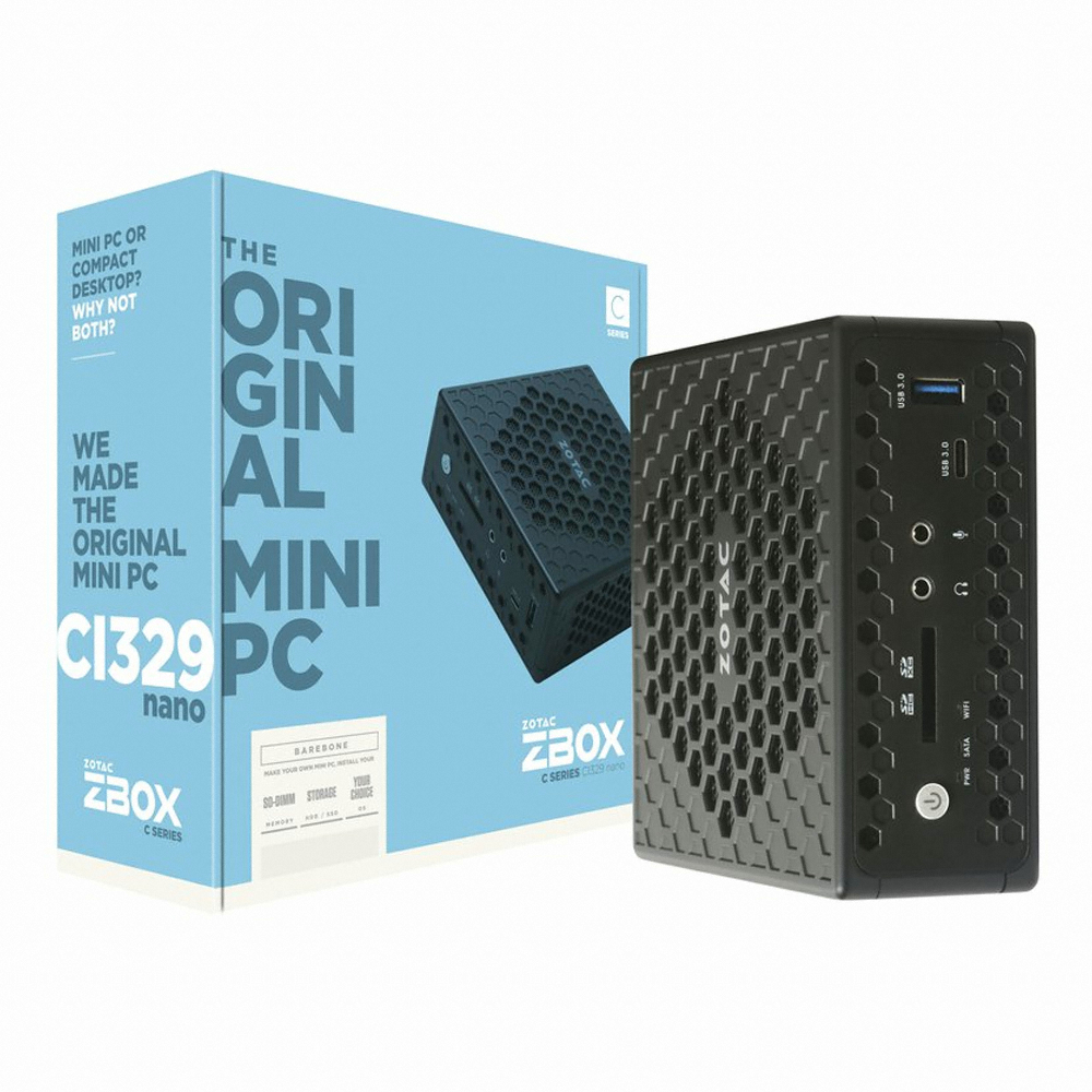 ZOTAC ZBOX CI329 nano (8GB, SSD 480GB)