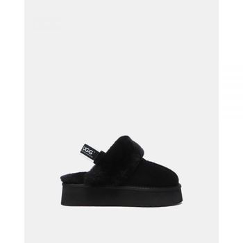 UGG EVERAU Australian Shepherd Waffle Platform Cow Suede Upper House Sho..