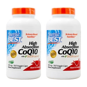 닥터스베스트 고흡수 CoQ10 바이오페린 100mg 360캡슐 (2개)_이미지