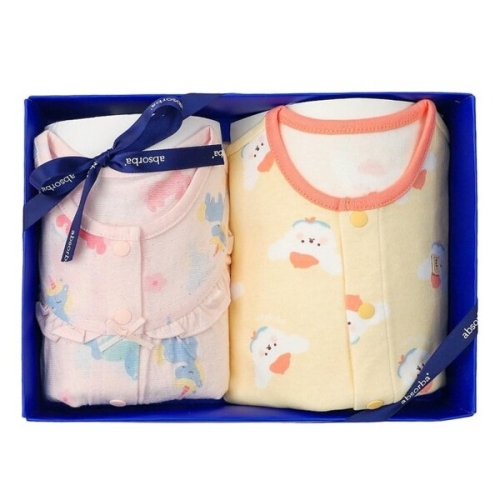 해피랜드F&C 압소바 라니7부 도도 내의2벌세트 핑크 노랑 C3A1B10381