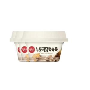CJ제일제당 햇반 누룽지닭백숙죽 267g (3개)_이미지