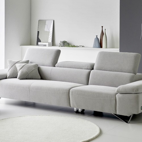 까미엘 프란 헤드레스트 사하라 패브릭 소파 4인용 (스툴별도)_이미지