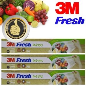 3M Fresh 위생랲 30cm 대형 50m 3롤 봉투 위생봉투 일회용봉투 위생백 비닐봉투_이미지