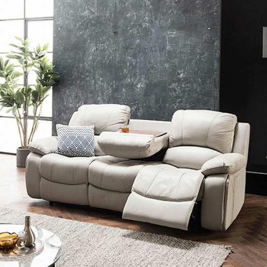 시트앤모어 NEW버클리 천연가죽 리클라이너 3인용_이미지