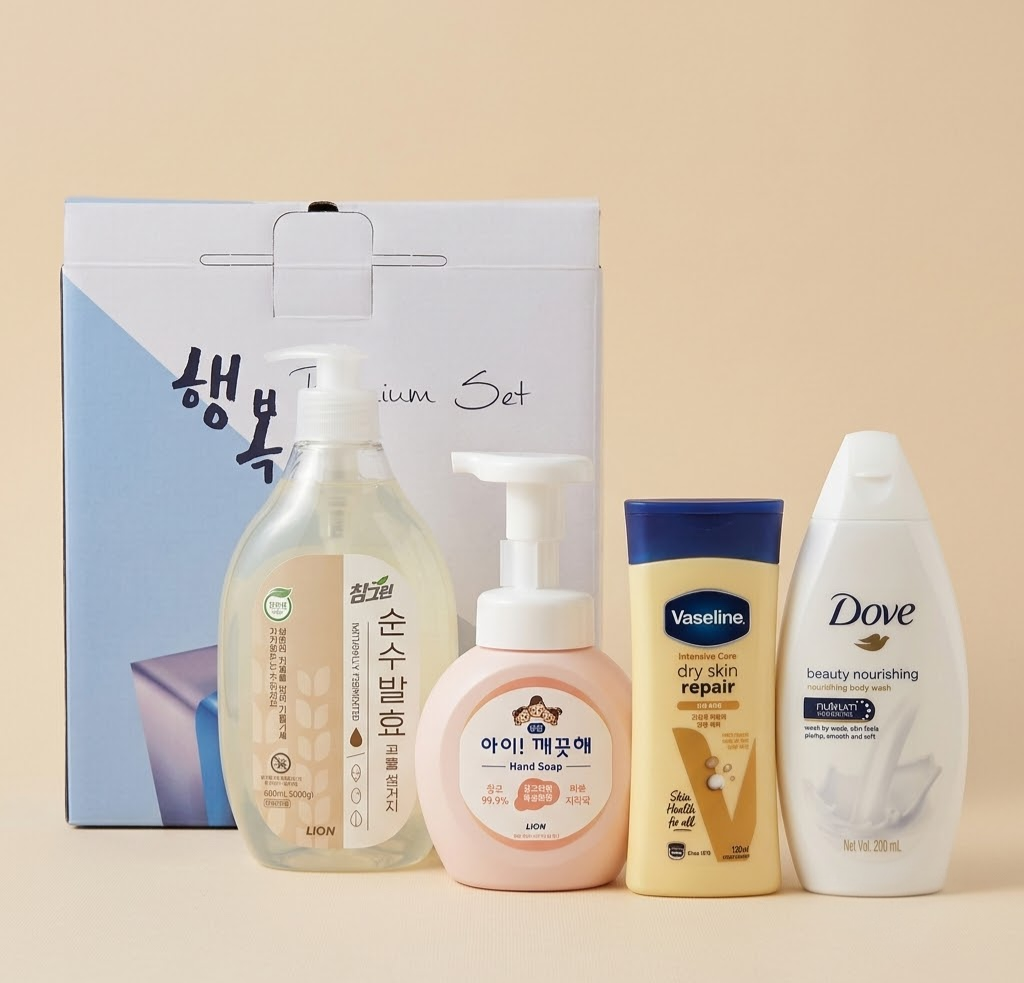 4종 바디워시 핸드워시 선물세트 추석명절선물세트