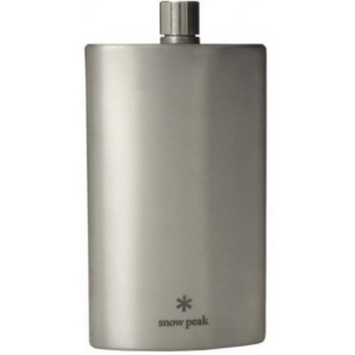 스노우피크 티탄 플랫 플라스크 L 해외구매
