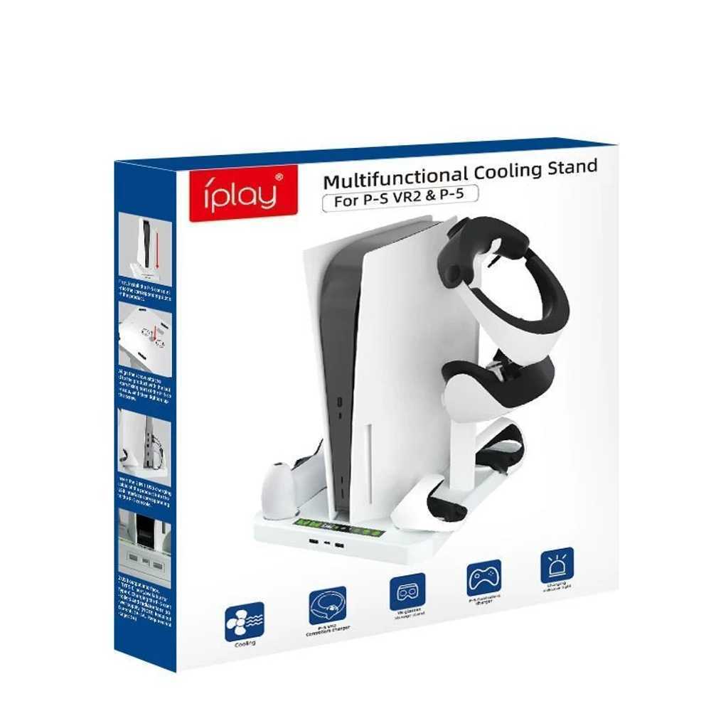 IPLAY PS5 & VR2 멀티 쿨링 충전스탠드