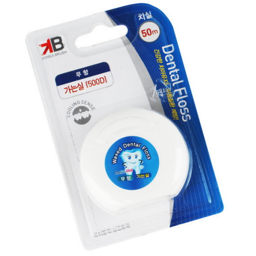 케이비 원형 치실 무향 500D (1개)