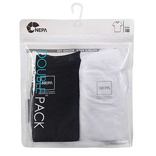 네파 더블팩 라운드티셔츠 7FG5302