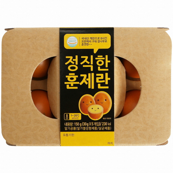 세양(주) 자연애찬 정직한 훈제란 5구 (1개)_이미지