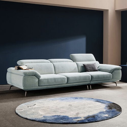 에싸 루카스 헤드기능 카시미라 패브릭 소파 3.5인용 (스툴별도)