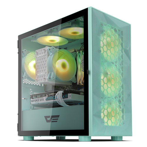 darkFlash DLM21 RGB MESH 강화유리 (네오민트)_이미지