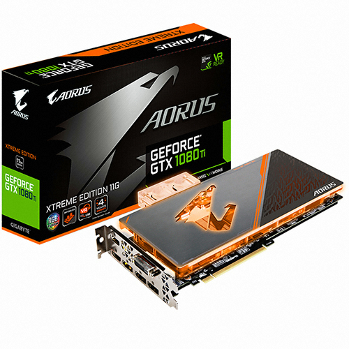 GIGABYTE AORUS 지포스 GTX1080 Ti Xtreme D5X 11GB 워터블럭_이미지