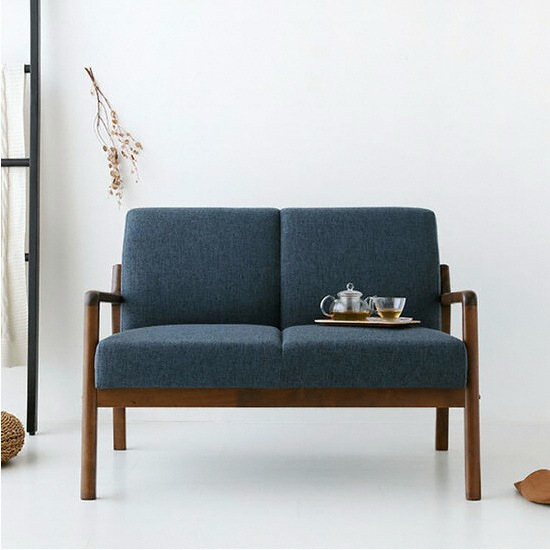 마켓비 데니쉬 패브릭 소파 2인용_이미지