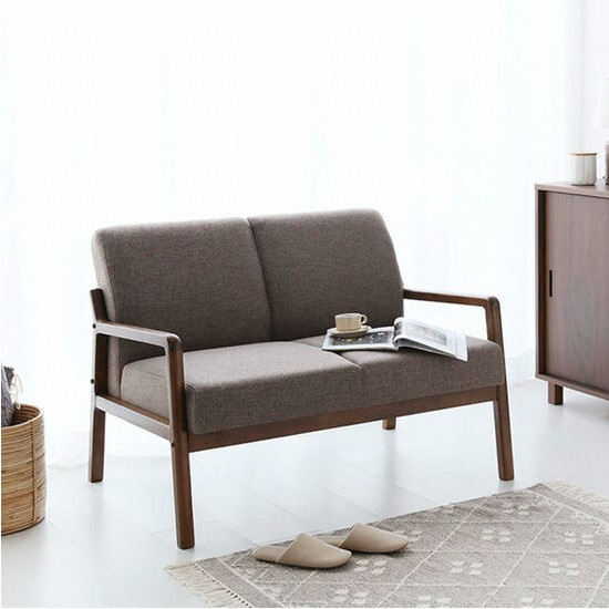 마켓비 데니쉬 패브릭 소파 2인용_이미지