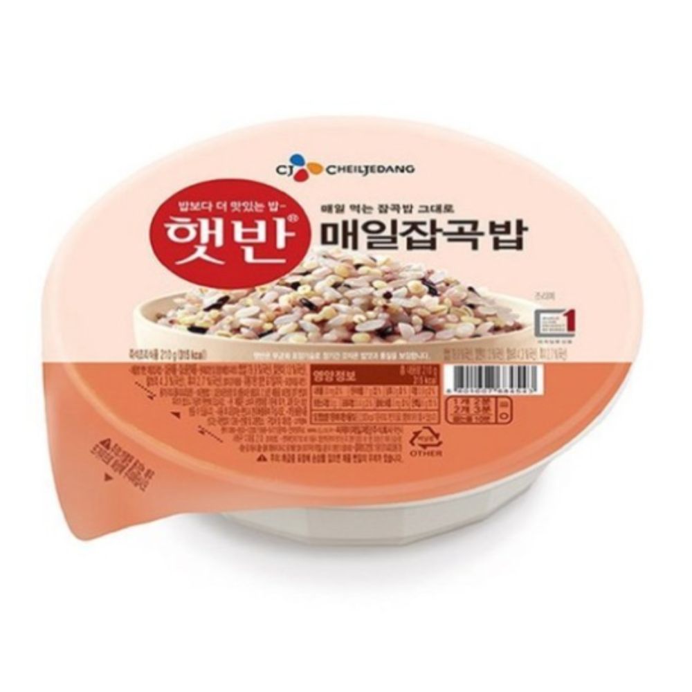 CJ제일제당 햇반 매일 잡곡밥 210g (32개)_이미지