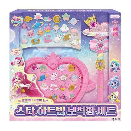에스에이엠지엔터테인먼트 슈팅스타 캐치티니핑 스타하트빔 보석함 세트_이미지
