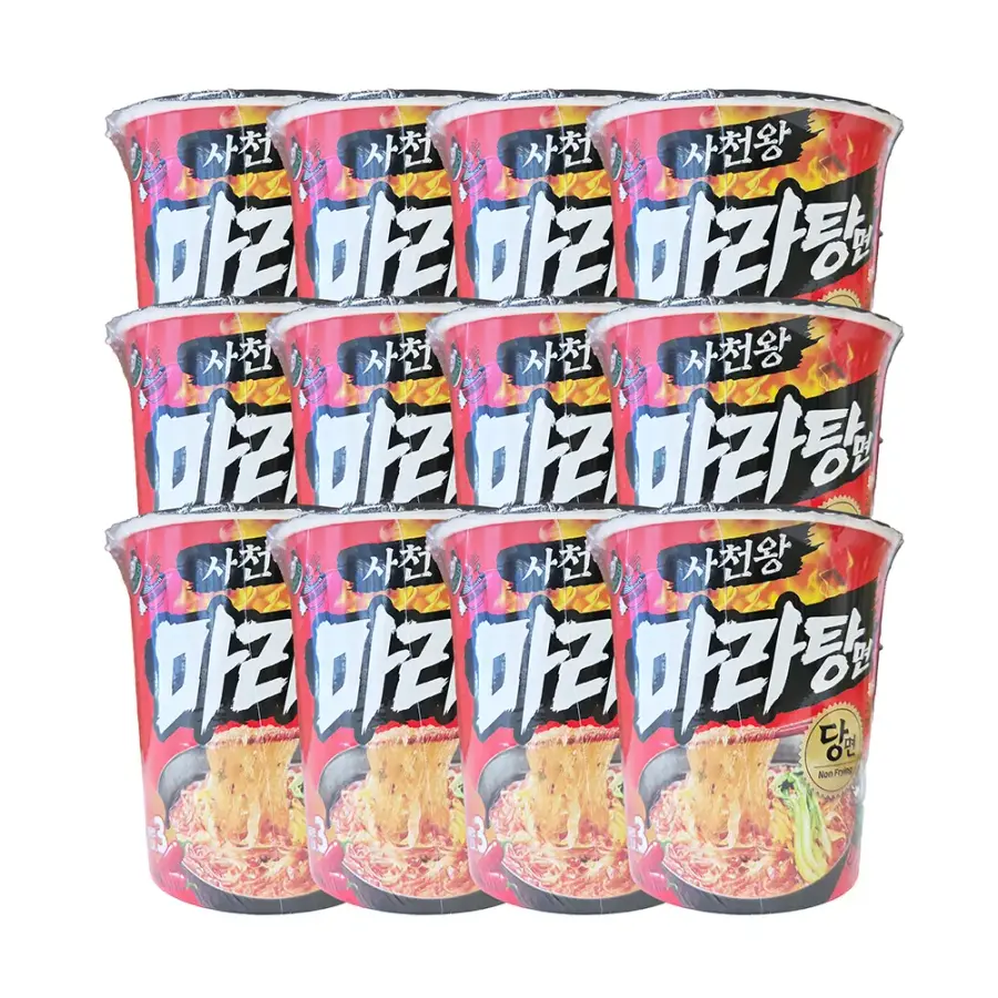 Sichuan Baijia Food 사천왕 마라탕면 54g (12개)_이미지