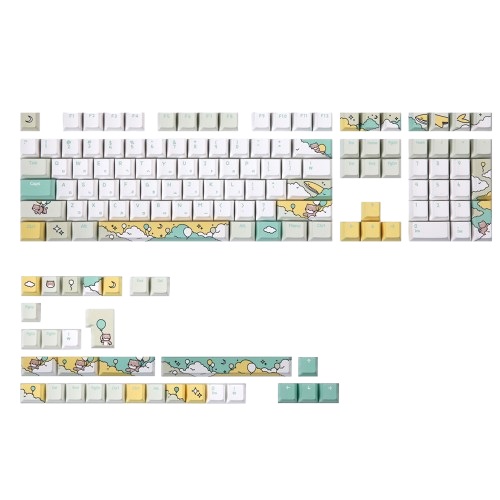 몬스타 가츠 구름냥 그린 139Pcs