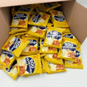 과자 에그크림쿠키 대용량 간식 60개 개별포장 60개