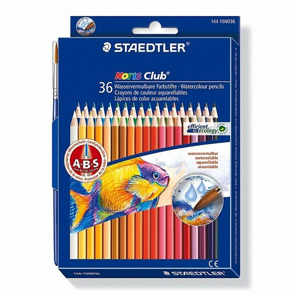 노리스 클럽 수채 색연필 144-10