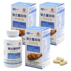 코오롱제약 보스웰리아 프리미엄 1100mg 90정 (3개)