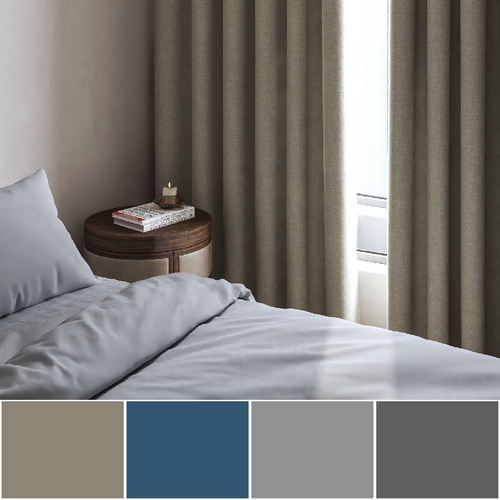 아망떼 린넨필 형상기억 암막커튼 (210x235cm)_이미지