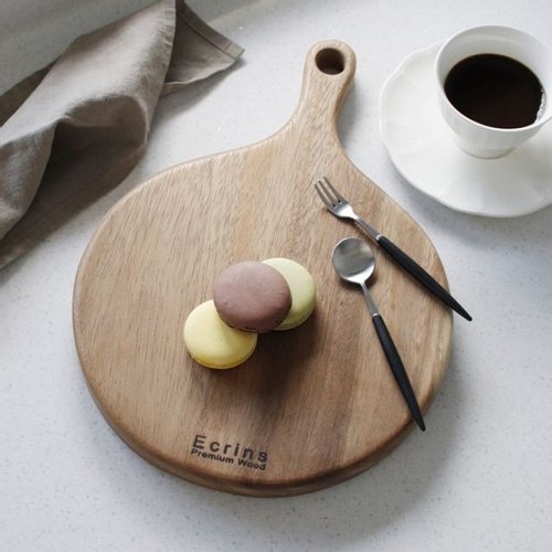 체리하우스 피자 레인트리 통원목 도마