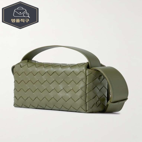 보테가베네타 보테가 베네타 인테르치아토 레더 메신저 백 B0081933089_이미지