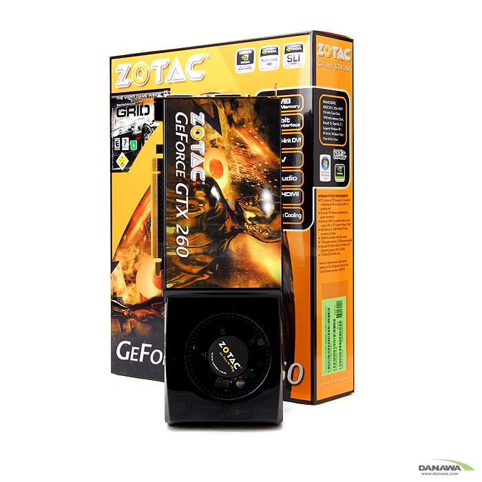 ZOTAC 지포스 GTX260 896MB_이미지