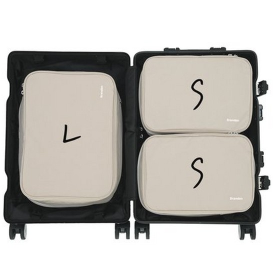 브랜든 20인치 캐리어 부피순삭 압축 파우치 세트 S+S+L