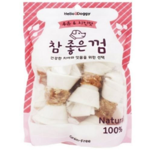 헬로도기 참좋은껌 우유 치킨맛 6p (1개)_이미지