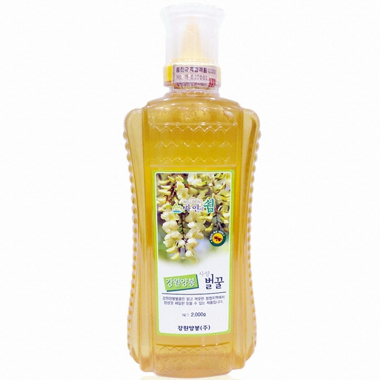 강원양봉 사양 강원양봉벌꿀 2kg (아카시아) (1개)_이미지