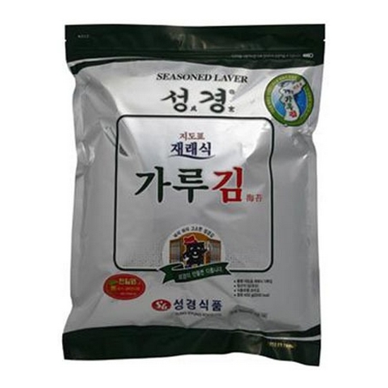 성경식품 지도표성경김 재래식 가루김 1kg