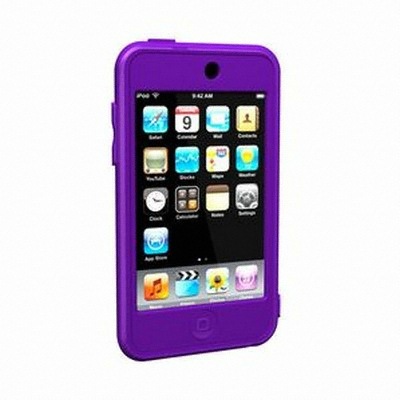 수마진 iPod Touch 2세대 silicone case purple_이미지