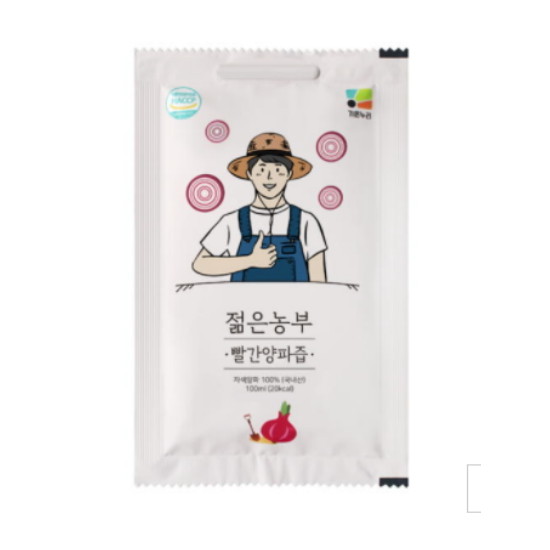 가온누리 푸릇담 젊은농부 빨간양파즙 100ml (30개)_이미지