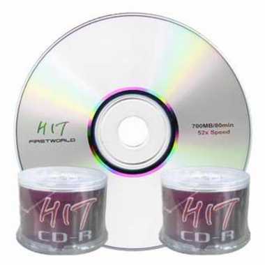 HIT CD-R 700MB 52x ���� 100��