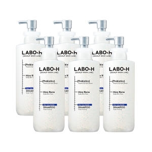 라보에이치 탈모증상완화 샴푸 두피쿨링 400ml (6개)_이미지